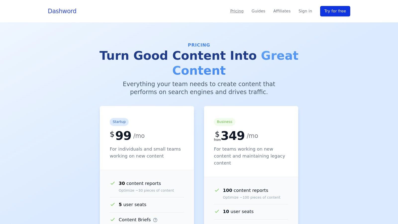 Best marketmuse alternatives pricing plans