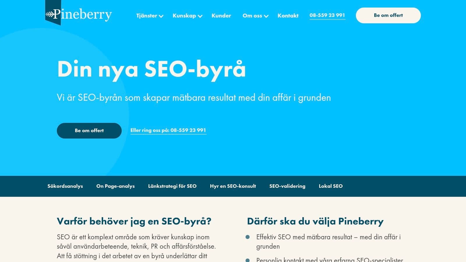 Ai search optimization agency sweden seo agency