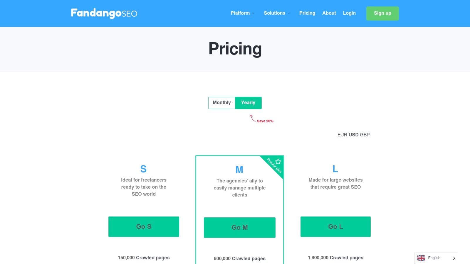 Best oncrawl alternatives pricing