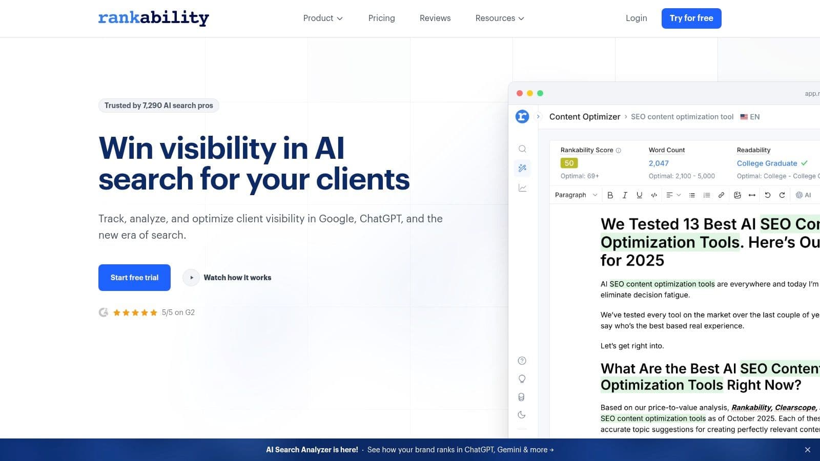 Best peec ai alternatives seo tool