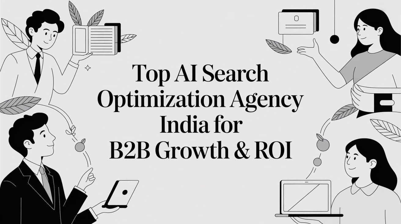 Cover image for Top ai search optimization agency india for B2B Growth & ROI