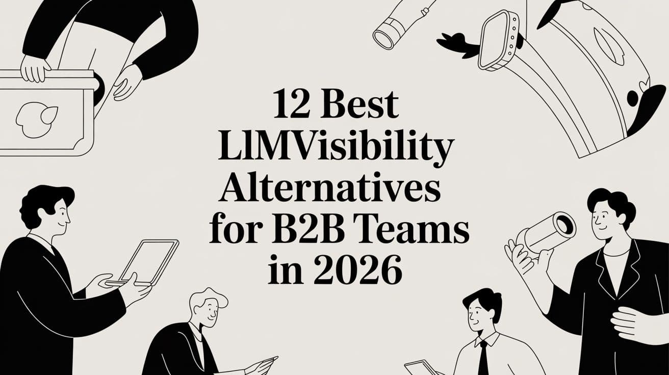 Cover image for 12 Best LLMVisibility Alternatives for B2B Teams in 2026