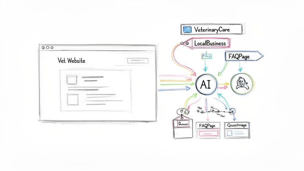 Ai visibility for veterinarians ai workflow