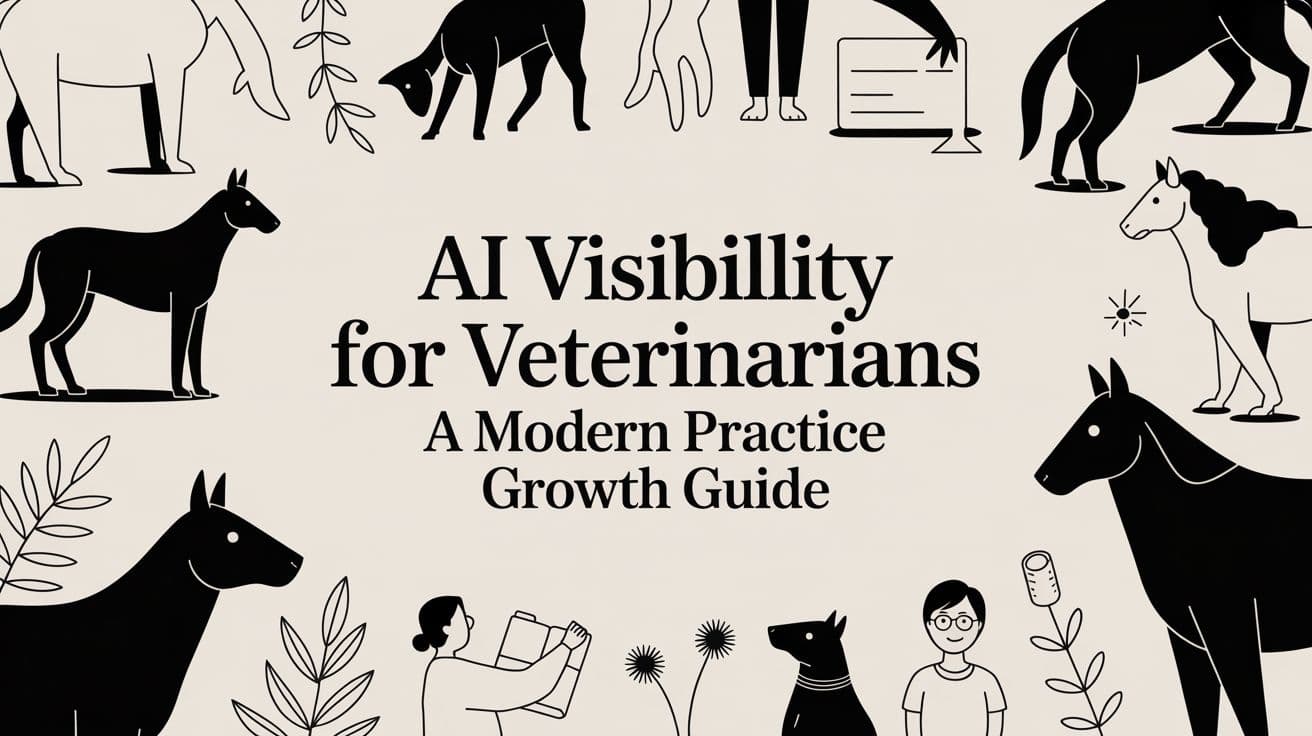 Cover image for AI Visibility for Veterinarians A Modern Practice Growth Guide