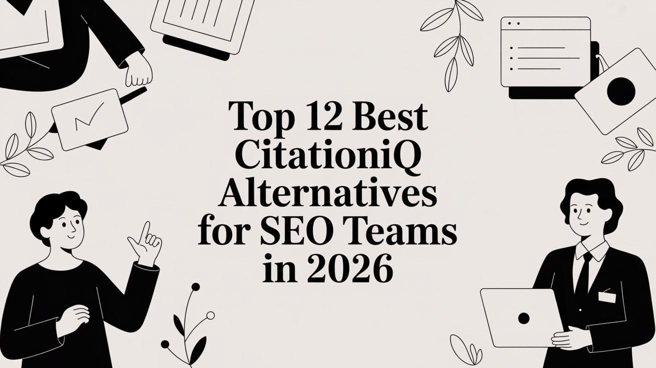 Cover image for Top 12 Best CitationIQ Alternatives for SEO Teams in 2026