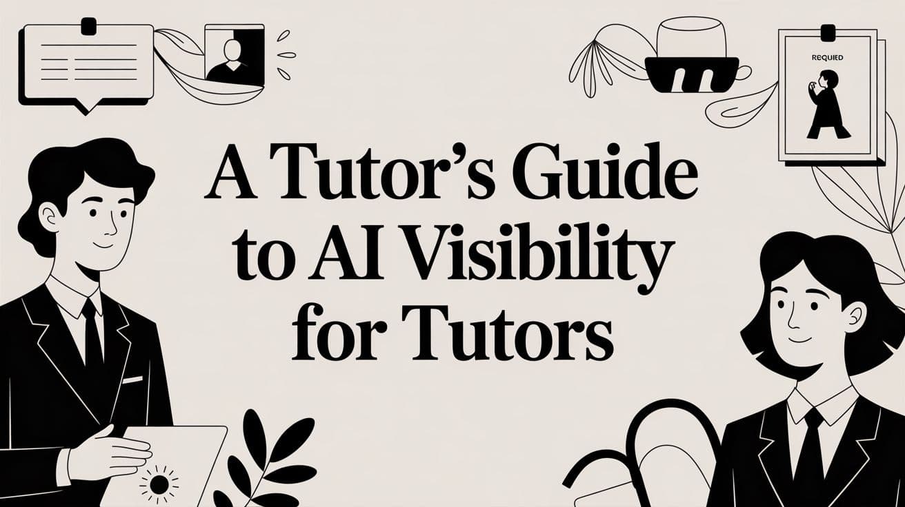 Cover image for A Tutor's Guide to AI Visibility for Tutors