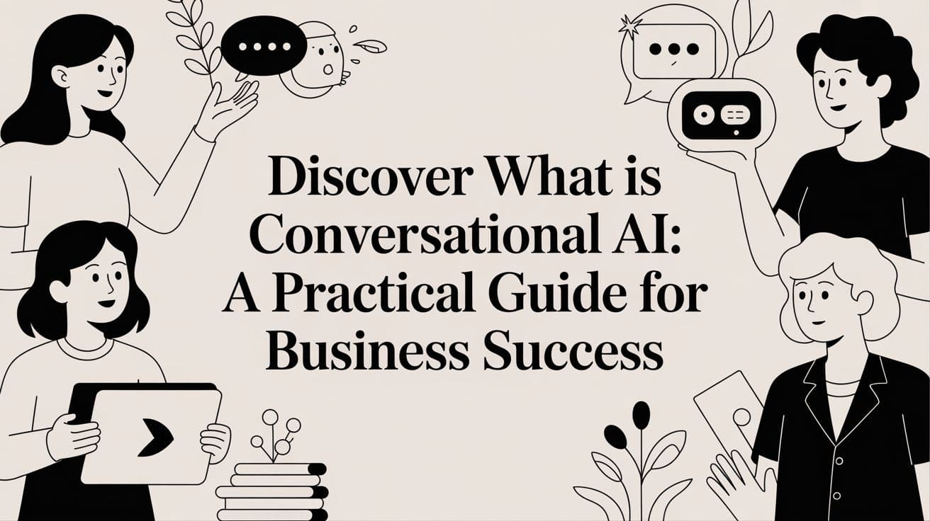 Cover image for Discover what is conversational ai: A Practical Guide for Business Success