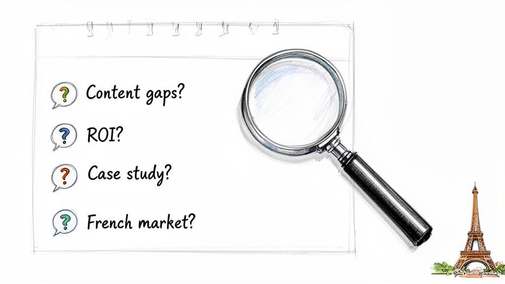 Ai search optimization agency paris market research