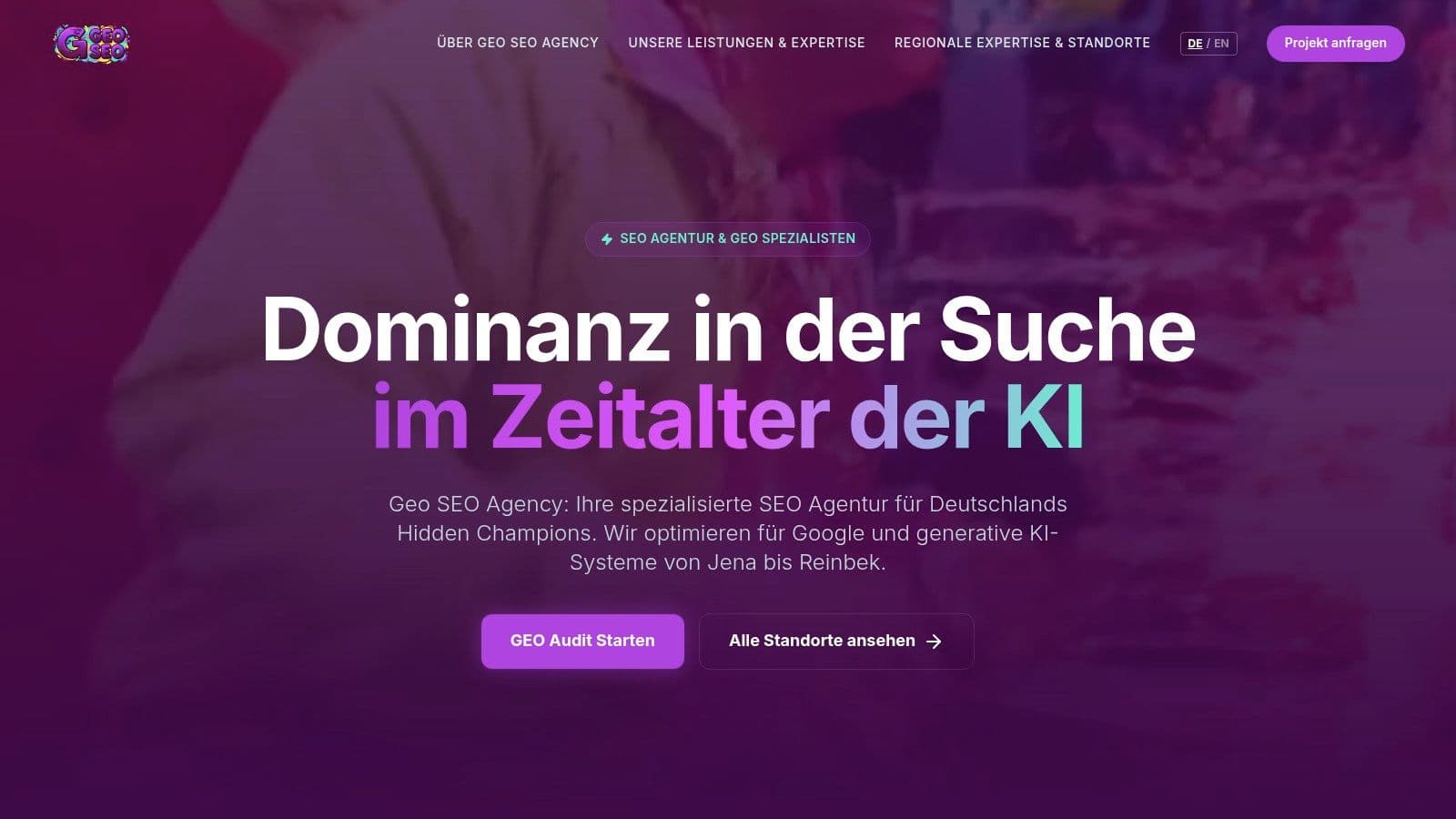 Best ai search optimization agency in berlin website hero