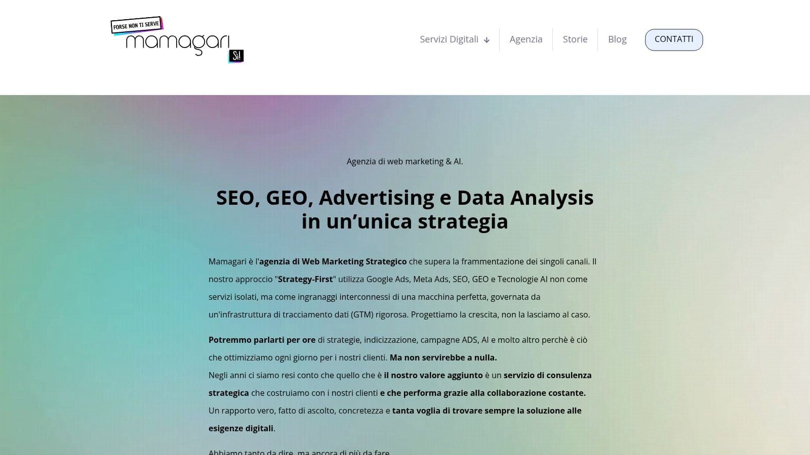 Best ai search optimization agency in italy digital marketing