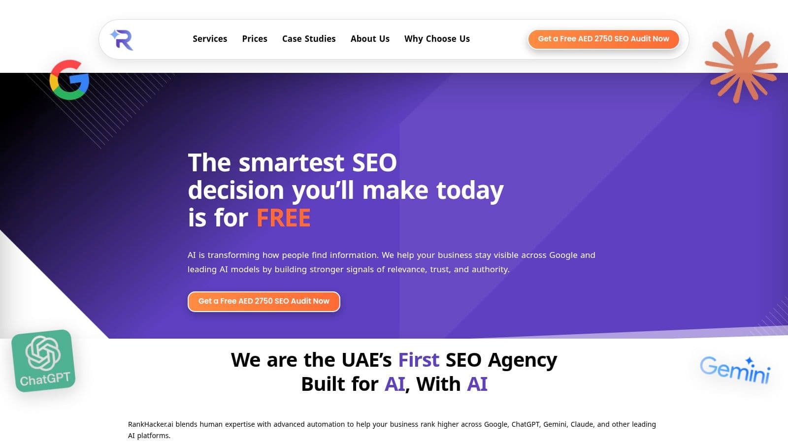 Ai search optimization agency uae ai seo