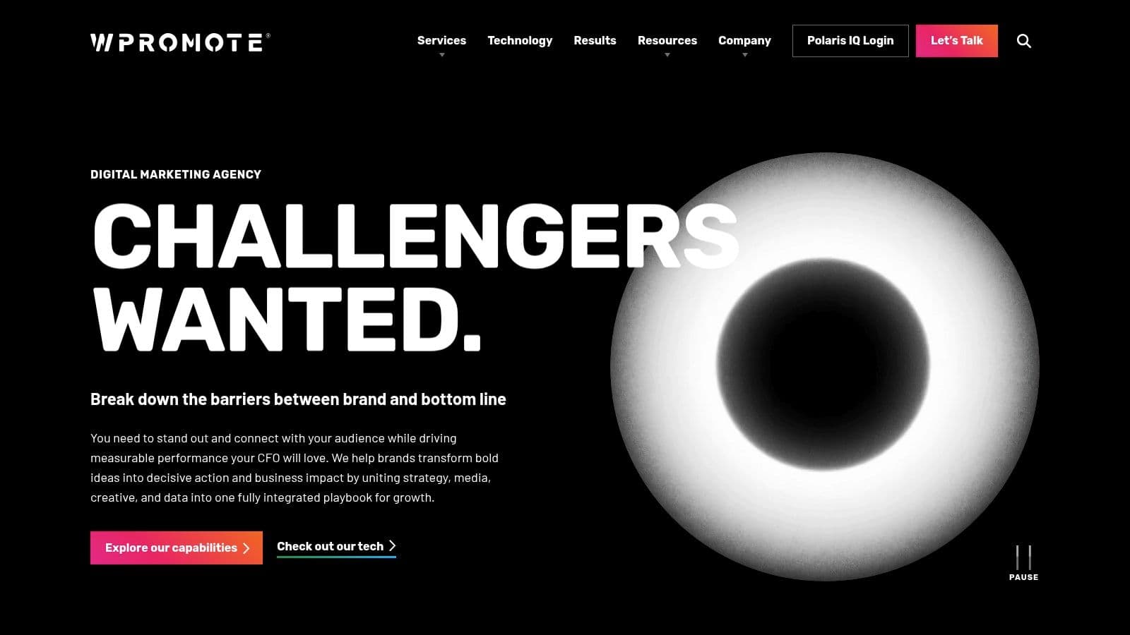 Best ai search optimization agency in los angeles agency homepage