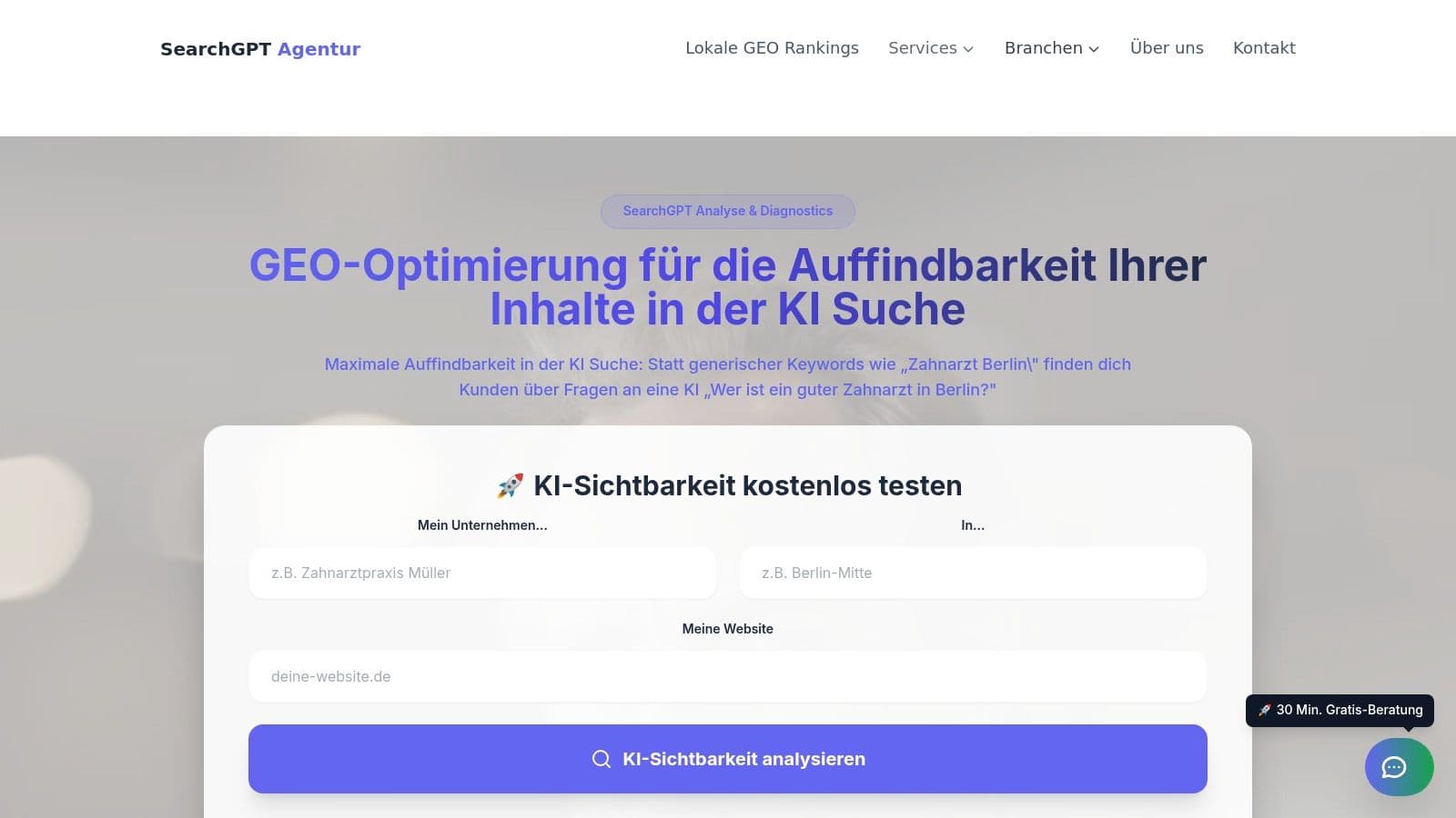 Best ai search optimization agency in berlin ai optimization