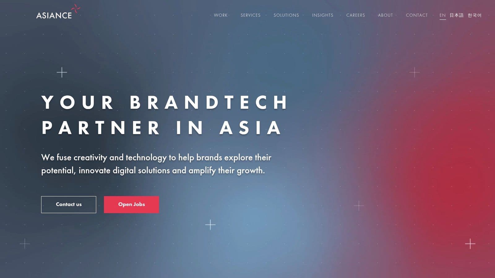 Ai search optimization agency south korea brandtech website