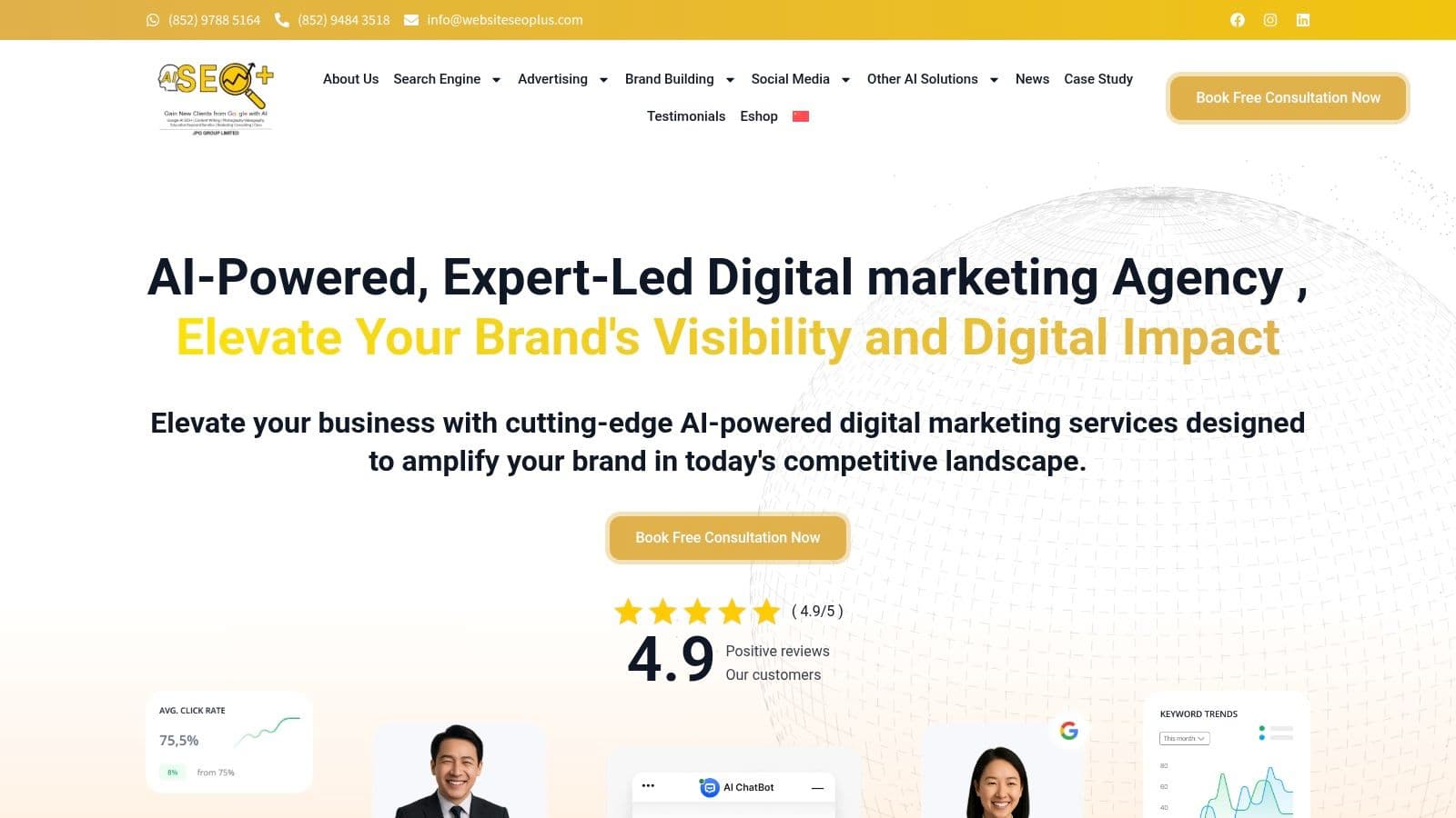 Ai search optimization agency hong kong digital marketing