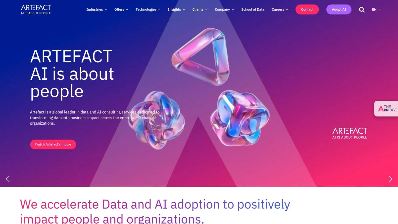 Best ai search optimization agency in paris ai homepage