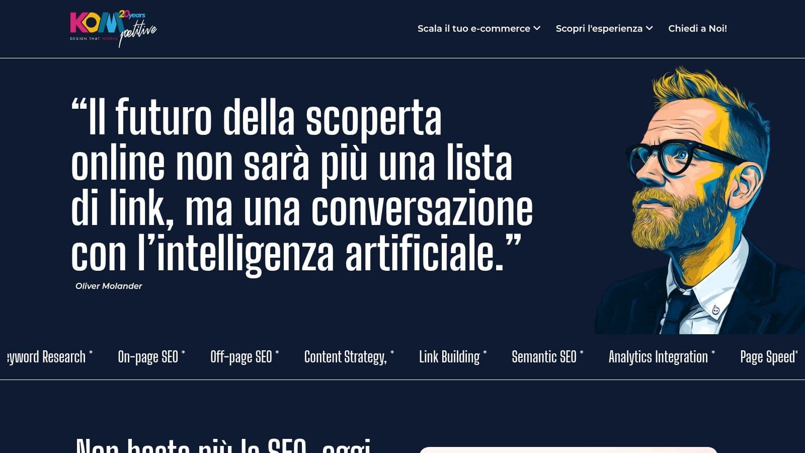 Ai search optimization agency italy ai search