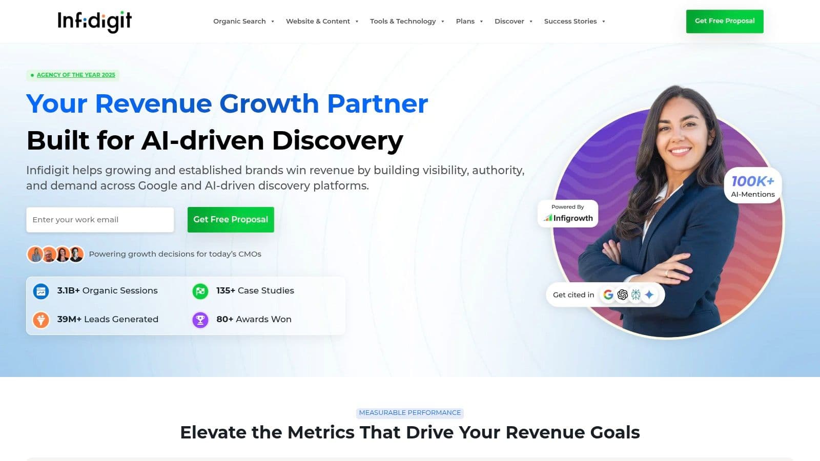 Best ai search optimization agency in india homepage