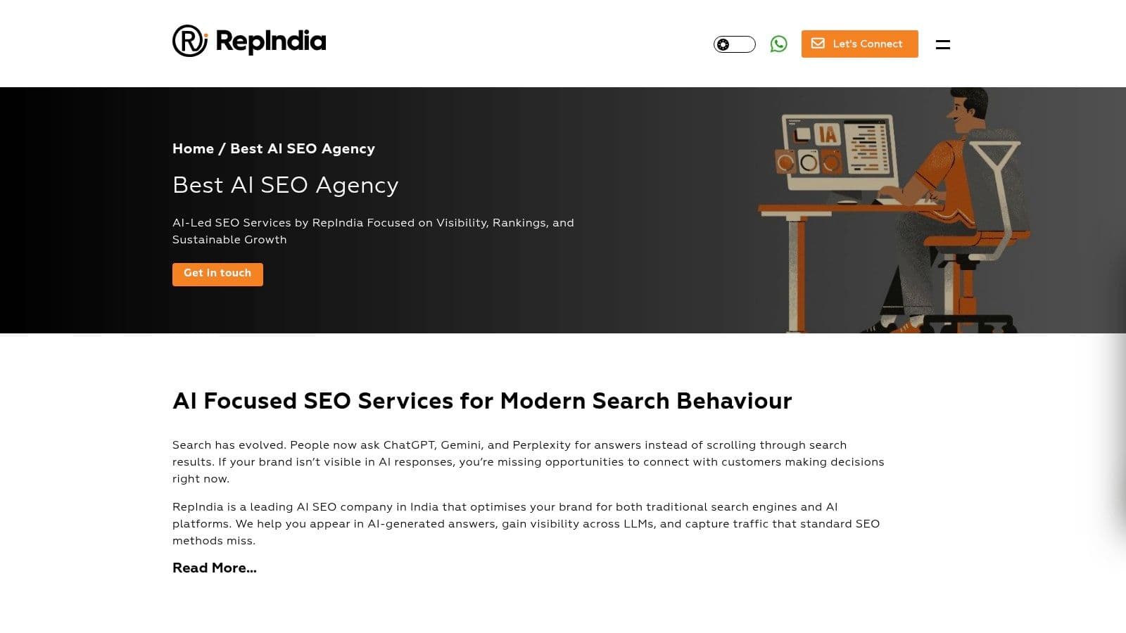 Best ai search optimization agency in delhi ai seo